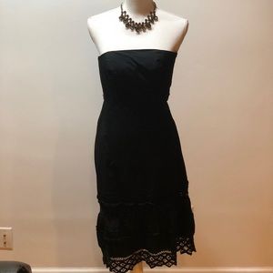 LOFT strapless dress